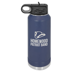 Homewood Patriot Band Insulated Water Bottle