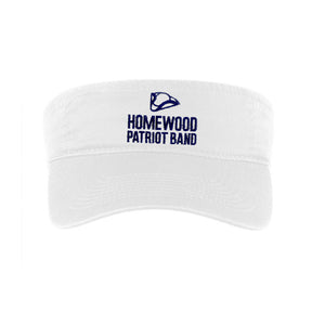 Homewood Patriot Band Visor
