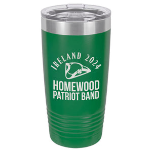 Homewood Patriot Band Ireland 2024 Insulated Tumbler