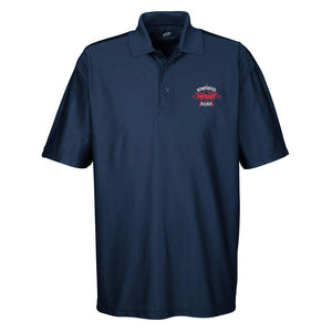 Three Star Logo Men's Performance Golf Shirt